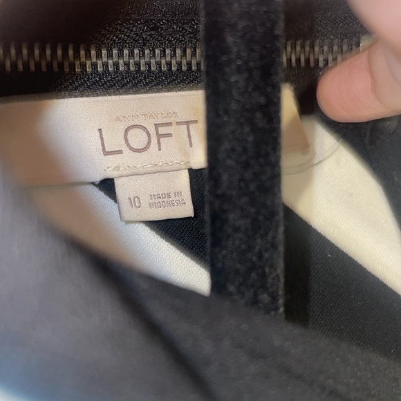 Loft black and white dress - Picture 3 of 8